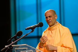 Radhanath Swami Giving Lecture