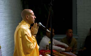 Radhanath Swami Giving Spiritual Talk